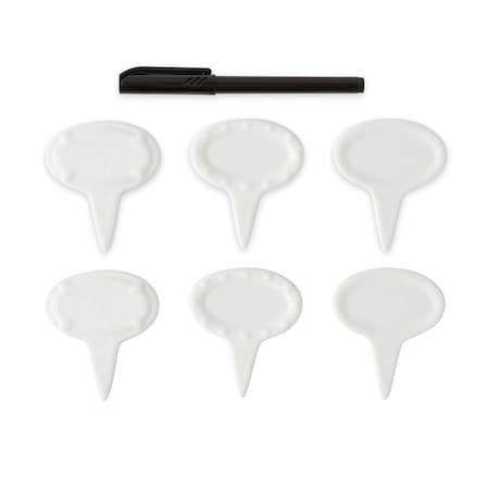 Oval Cheese Marker, 6PK